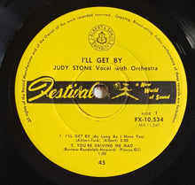 Load image into Gallery viewer, Stone, Judy - I'll Get By