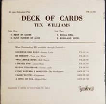 Load image into Gallery viewer, Williams, Tex - Deck Of Cards