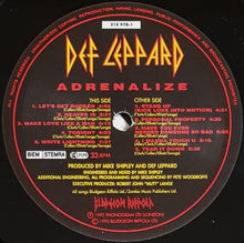 Load image into Gallery viewer, Def Leppard - Adrenalize