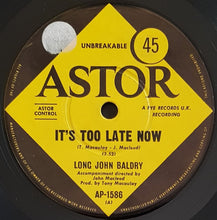 Load image into Gallery viewer, Long John Baldry - It's Too Late Now