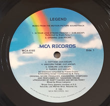 Load image into Gallery viewer, Tangerine Dream - Legend Music From The Motion Picture Soundtrack