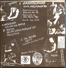 Load image into Gallery viewer, Vorkriegsjugend - Heute Spass, Morgen Tod