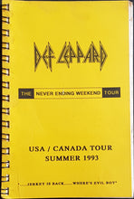 Load image into Gallery viewer, Def Leppard - The Never Ending Weekend Tour