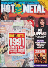 Load image into Gallery viewer, Def Leppard - Hot Metal Issue 37 March 1992