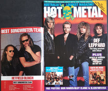 Load image into Gallery viewer, Def Leppard - Hot Metal Issue 37 March 1992