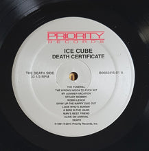 Load image into Gallery viewer, Ice Cube - Death Certificate