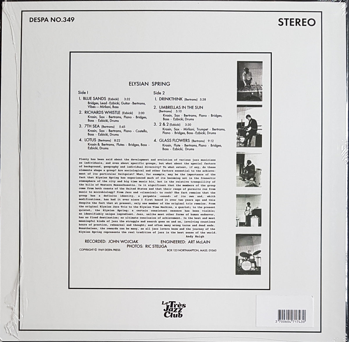Elysian Spring - Elysian Spring - Reissue – Vicious Sloth Collectables