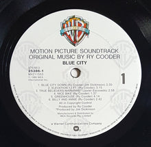 Load image into Gallery viewer, Ry Cooder - Blue City Motion Picture Soundtrack