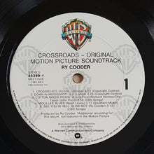 Load image into Gallery viewer, Ry Cooder - Crossroads - Original Motion Picture Soundtrack