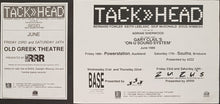 Load image into Gallery viewer, Tackhead - June 1989