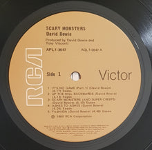 Load image into Gallery viewer, David Bowie - Scary Monsters