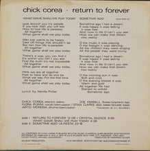 Load image into Gallery viewer, Chick Corea - Return To Forever