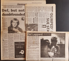 Load image into Gallery viewer, Def Leppard - Fans Collection of Clippings &amp; Posters