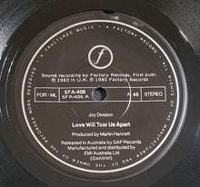 Load image into Gallery viewer, Joy Division - Love Will Tear Us Apart - EMI Issue