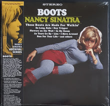 Load image into Gallery viewer, Sinatra, Nancy - Boots - So Long, Baby Blue Swirl Wax