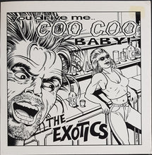 Load image into Gallery viewer, Exotics - You Drive Me..Coo Coo Baby! - Blue Vinyl