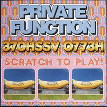 Load image into Gallery viewer, Private Function - 370HSSV 0773H - Clear Vinyl