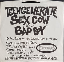 Load image into Gallery viewer, Teengenerate - Sex Cow
