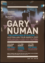 Load image into Gallery viewer, Gary Numan - Australian Tour March 2009