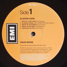 Load image into Gallery viewer, David Bowie - Aladdin Sane - Millennium Vinyl Collection