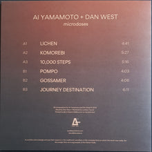 Load image into Gallery viewer, Ai Yamamoto + Dan West - Microdoses - Maroon marbled vinyl