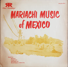 Load image into Gallery viewer, V/A - Mariachi Music Of Mexico