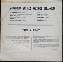 Load image into Gallery viewer, Trio Albeniz - Andalucia En Los Musicos Espanoles