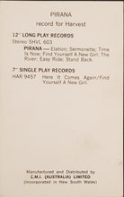 Load image into Gallery viewer, Pirana - Pirana Record For Harvest
