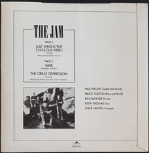 Load image into Gallery viewer, The Jam - Just Who Is The 5 O'Clock Hero