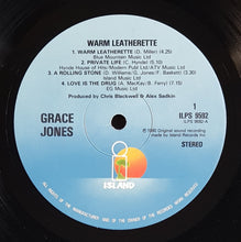 Load image into Gallery viewer, Jones, Grace - Warm Leatherette