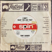 Load image into Gallery viewer, Tony Barber - Lookin' For A Better Day / I Don't Want You Like