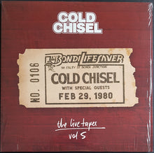 Load image into Gallery viewer, Cold Chisel - The Live Tapes Vol.5