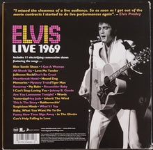 Load image into Gallery viewer, Elvis Presley - Live 1969