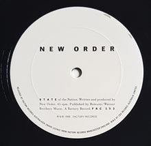 Load image into Gallery viewer, New Order - State Of The Nation
