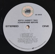 Load image into Gallery viewer, Keith Jarrett Trio- Somewhere Before