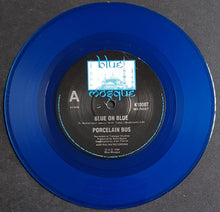 Load image into Gallery viewer, Porcelain Bus - Blue On Blue - Blue Vinyl