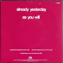 Load image into Gallery viewer, Church - Already Yesterday - Promo
