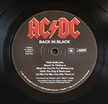 Load image into Gallery viewer, AC/DC - Back In Black - Remastered 180gr Vinyl