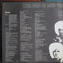Load image into Gallery viewer, Jimi Hendrix - Axis: Bold As Love