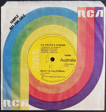 Load image into Gallery viewer, Iva Davies &amp; Afghan- Back To California