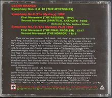 Load image into Gallery viewer, Branca, Glenn- Symphony Nos. 8 &amp; 10 (The Mysteries)