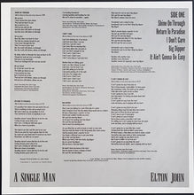 Load image into Gallery viewer, Elton John - A Single Man