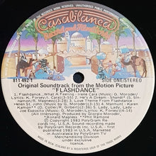 Load image into Gallery viewer, O.S.T. - Flashdance Soundtrack From The Motion Picture