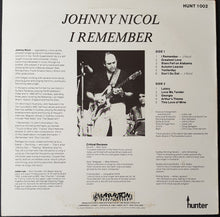Load image into Gallery viewer, Nicol, Johnny - I Remember with Julian Lee