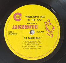 Load image into Gallery viewer, Rankin File - Australian Jazz Of The 70's Volume 9