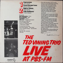 Load image into Gallery viewer, Ted Vining Trio - Live At PBS-FM
