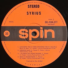Load image into Gallery viewer, Syrius - Syrius