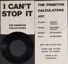Load image into Gallery viewer, Primitive Calculators - I Can't Stop It / Do That Dance