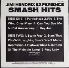 Load image into Gallery viewer, Jimi Hendrix - Smash Hits - Reissue
