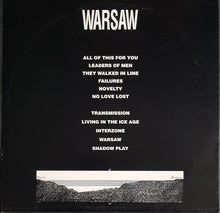 Load image into Gallery viewer, Joy Division - Warsaw